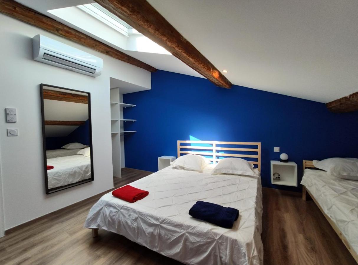 Colormix 3 Etoiles - 95M2 Plein Centre - Ensoleille Climatise Apartment Mèze Екстериор снимка