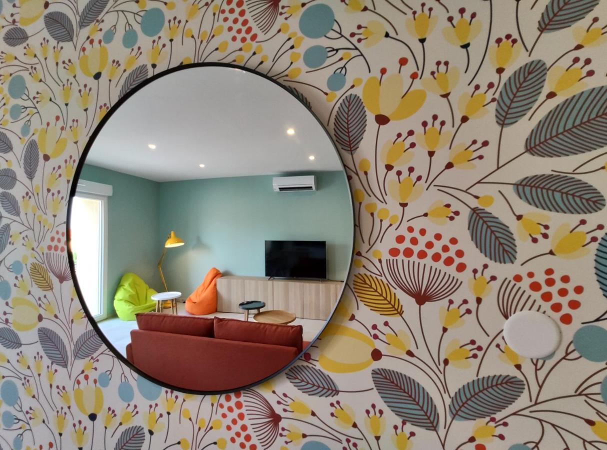 Colormix 3 Etoiles - 95M2 Plein Centre - Ensoleille Climatise Apartment Mèze Екстериор снимка