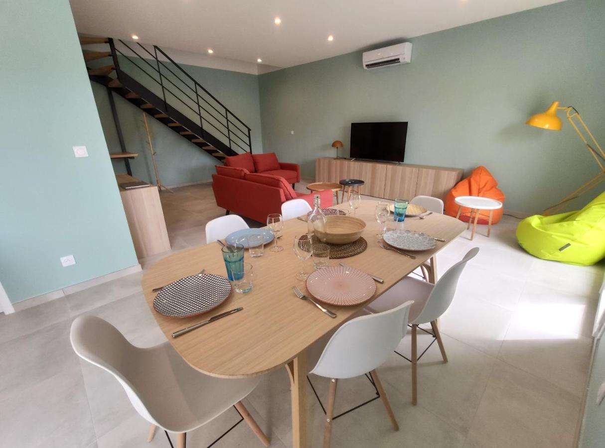 Colormix 3 Etoiles - 95M2 Plein Centre - Ensoleille Climatise Apartment Mèze Екстериор снимка