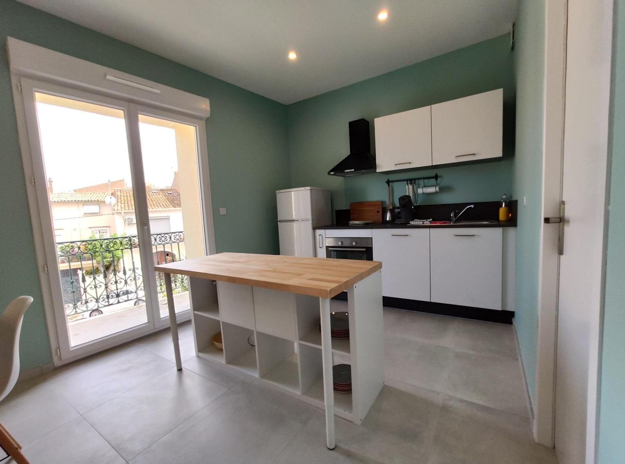 Colormix 3 Etoiles - 95M2 Plein Centre - Ensoleille Climatise Apartment Mèze Екстериор снимка